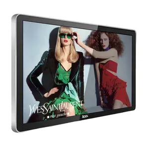 Yüksek parlaklık 49 ''duvara montaj dokunmatik reklam ekranı oynatıcı Samsung akıllı Tv inç ekran Lcd.t Con