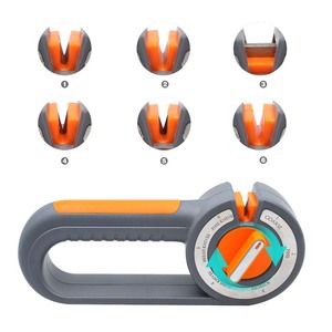 Afilador de cuchillos de cocina profesional 6 en 1, herramienta ajustable de 6 Etapas para Cuchillo de Chef, cuchillo dentado, tijeras, afilado - Product Image 2