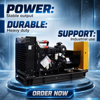 Groupe électrogène diesel Shangchai de type ouvert 200 kW 100 kW, triphasé 50/60 Hz, direct usine, groupe électrogène industriel