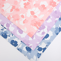 Papier d'emballage pour fleurs coréen romantique de la Saint-Valentin en gros, papier d'emballage imperméable pour bouquets, papier cadeau pas cher, fournitures pour fleuristes
