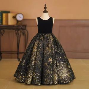 Robe de soirée élégante A-Line pour filles, scène de spectacle, défilé de luxe avec piano et <span class=keywords><strong>violon</strong></span>, robe classique - Product Image 5