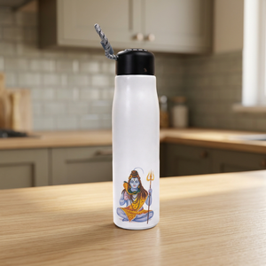 Panchmukhi Hanuman Ji Design Personalized Metal Water Bottle Customized Color Printing Gift <b>Box</b> Included for Thanksgiving - Product Image 4