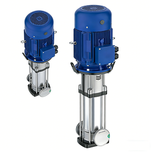 Pompe à eau verticale multi-étages |   Surpresseur à haut débit pour bâtiments et irrigation – Haute performance pour un débit d'eau puissant - Product Image 1