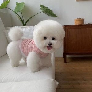 Zomer Groot Huisdier Blanco Kleding T Shirts Mouwloze Kostuums Kat Kleding Puppy Vest Katoen Grote Huisdier Zachte Gewone Hond Kleding - Product Image 5