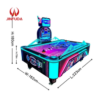 Machine de hockey sur air d'arcade à pièces, jeu de sport populaire à monnayeur, à vendre