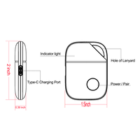 Blocca Microfono Smart Pro Wireless, Rilevatore Anti-Spia e Jammer Vocale Combo, Sincronizzazione Automatica con iOS/Android per Avvisi sulla Privacy