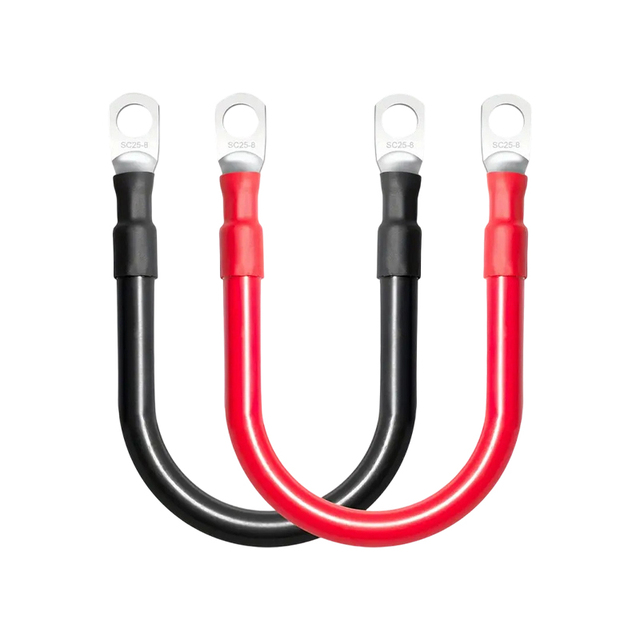 New Energy Electric Vehicle Battery Fire Line Pure Copper 6AWG Positive and Negative Battery Cable Heat-resistant Cable