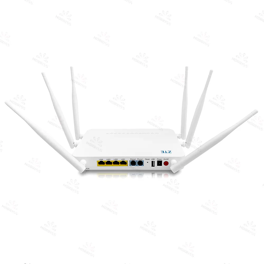 4GE + 2VOIP + WIFI (dual band) + 6 antenne & 2.4G 2*2 & 5G 4*4 & 2.4G und 5G ZTE f680