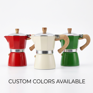 <span class=keywords><strong>Cafetière</strong></span> Moka Ekocian 2 tasses en aluminium, classique, pour expresso sur cuisinière, 100 ml, vente en gros, portable, avec couvercle - Product Image 2