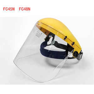 Protector Facial Taiwan Blue Eagle FC48, Material de PC, Amarillo, Resistente al Calor, Uso Industrial - Product Image 3