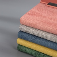 Carnet de notes A5 de qualité supérieure, couverture en cuir PU, triple pliage modulaire, pour les notes des réunions d'entreprise