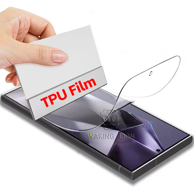 Premium Soft Unbreakable Membrane Full Cover HD Hydrogel Screen Protector TPU Film for Samsung Galaxy Z Flip 6 5G S24 ULTRA