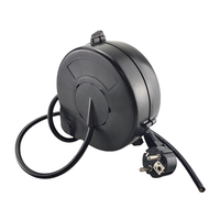 Vente flash : Enrouleur de câble métallique rétractable à ressort, enrouleur électrostatique automatique DYH-1805, cordons d'alimentation, rallonges