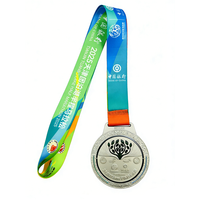 Médaille 3D en alliage de zinc personnalisable, revêtement caoutchouté doux au toucher, Ange/Fée/Amour/Musique/Halloween, électroplaqué antique moderne