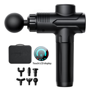 Pistola Massaggiante Elettrica Professionale a Vibrazione Profonda per Tessuti con 6 Testine, Pistola Massaggiante Muscolare per Fascia - Product Image 1