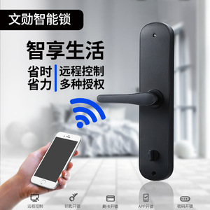 Wenxun Smart Door <b>Lock</b> S016F Fingerprint And Card Access For Apartments Hotels Rental Properties - Product Image 5