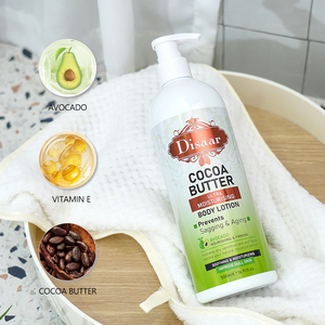 Crema Hidratante Corporal <span class=keywords><strong>de</strong></span> aguacate con manteca <span class=keywords><strong>de</strong></span> <span class=keywords><strong>cacao</strong></span> Disaar con vitamina E para mejorar la piel opaca, crema <span class=keywords><strong>de</strong></span> loción corporal reafirmante nutritiva - Product Image 4