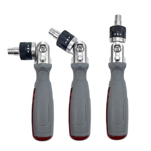 Kit d'outils de réparation magnétique à cliquet GLEDE 10-en-1 avec poignée en plastique, tournevis pour la réparation de voitures, meubles, appareils électroménagers et bricolage - Product Image 1