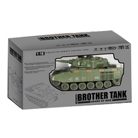 Tank RC T-90A à l'échelle 1/18, 2.4G, avec lumière LED, son simulé, tir de balles en gel souples, télécommande, RTR, intérieur/extérieur