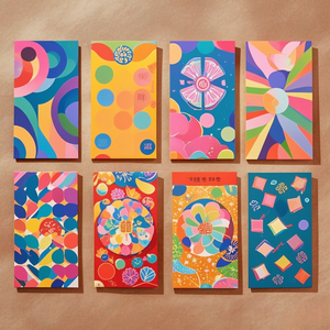 Tùy chỉnh màu Đỏ kraft giấy gửi thư túi với logo dập nổi 2025 Trung Quốc năm mới của Tiền Phong bì Poly bưu phẩm - Product Image 6