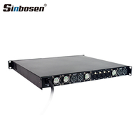 K4-1700 Amplificador de Potencia de Audio Clase D de 4 Canales 1U 4x1700W para Sistemas de Sonido de Conciertos y Escenarios