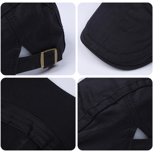 Wholesale Custom Vintage Pure Cotton Beret Hat - Unisex Casual Minimalist <strong>Painters</strong> Cap Flat Cap Men Women Retro Style OEM - Product Image 5