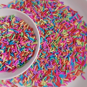 Wholesale 500g Pack Polymer Clay <strong>Rainbow</strong> <strong>Candy</strong> Sprinkles Mix for Crafts Making, DIY Lovely Confetti, Slime Supplies, Shaker Card - Product Image 6