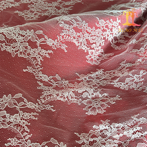 Wholesale <strong>Cheap</strong> 100% Polyester French Bridal tulle <strong>Lace</strong> <strong>Fabric</strong> XM-FL0171 - Product Image 3
