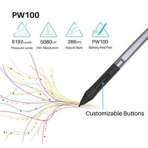 Tablette graphique numérique Huion HS64 8192 niveaux de pression 5080 LPI, tablette à <span class=keywords><strong>dessin</strong></span> originale avec stylet - Product Image 4