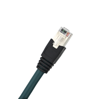 Câble Ethernet industriel M12 X-Type vers RJ45 haute flexibilité, vente en gros d'usine, haute qualité