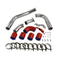 Kit de Tuberías de Intercooler de Aluminio para Mitsubishi Lancer Evolution EVO X 2.0L 2008-2015, 1 Año de Garantía