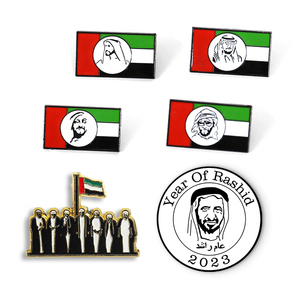 Fabricant de Pins en Émail Personnalisés : Pins Métalliques de Drapeaux Américains, Saoudiens, Français, Vente en Gros de Pins de Drapeaux des Émirats Arabes Unis - Product Image 1