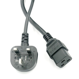 Cable de alimentación de plomo de hervidor en ángulo recto, enchufe británico a IEC C13 para PC <span class=keywords><strong>Monitor</strong></span> TV - Product Image 3