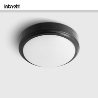 160 °   Plafonnier LED encastré en aluminium avec diffuseur PC, angle de faisceau réglable, détecteur de mouvement en option, pour l'éclairage des couloirs, des halls et des balcons