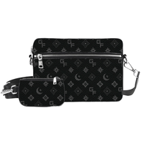 Mode masculine tendance 2025, sacs à bandoulière imprimés, sacoches en cuir véritable pour homme, sacs messager, sacs à bandoulière pour affaires, sacs à main/