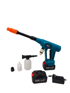 21V Cordless Pressure <b>Washer</b> with Stainless Steel Filter Screen 180 Plunger Steel Pump Pressure <b>Washer</b> for Home Garden Use - Product Image 2