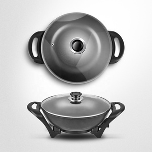 Chảo Điện Chiên Đa Năng Andong Cho Nhà Bếp, Chảo Rán Chống Dính Nhiều Vòng 220V Điều Khiển Nhiệt Độ Đa Năng - Product Image 2