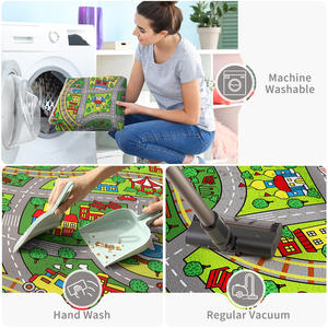 Tapis pliable pour enfants, rectangulaire, antidérapant, tapis d'éveil pour chambre à coucher et aire de jeux - Product Image 3