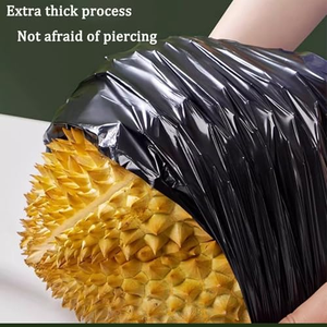 ถุงขยะพลาสติก HDPE LDPE แบบม้วน มีเชือกรูด สำหรับกำจัดขยะ ขนาด 19x21 นิ้ว สำหรับใช้ในบ้าน ผลิตตามสั่ง OEM - Product Image 5