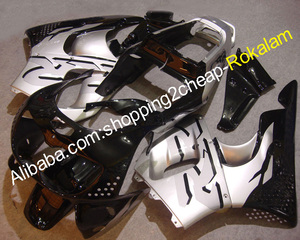 Body Fairing สำหรับ Honda CBR900RR 94 95 <span class=keywords><strong>CBR</strong></span> 900RR 1994 1995 <span class=keywords><strong>893</strong></span> CBR900 RR Silver สีดำ Fairings รถจักรยานยนต์อะไหล่ - Product Image 1
