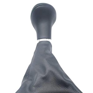 Palanca de Cambios Automática para Audi A4L, Diseño Ergonómico en Cuero Negro - Product Image 4