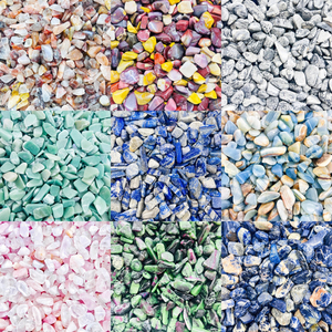 Prix d'usine 2-3cm Cristal naturel de haute qualité Aventurine Quartz rose <span class=keywords><strong>Lapis</strong></span>-<span class=keywords><strong>lazuli</strong></span> Jaspe océanique Gravier de cristal pour la guérison - Product Image 2