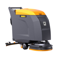 Máquina de Limpieza de Pisos Chancee M50, Fregadora Industrial Comercial de Empuje Manual