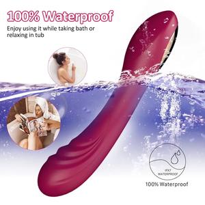 Vente chaude G Spot AV Vibrateur Sex Toy pour Femmes Masturbation <span class=keywords><strong>Massage</strong></span> Silicone Gode Rechargeable Électrique Personnel Bâton - Product Image 4