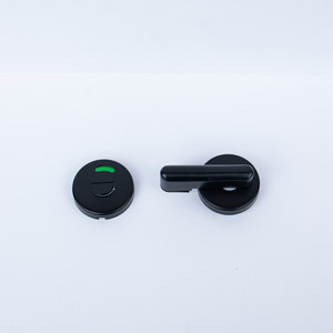 Poignée de porte en acier inoxydable 304-860 brossé, style moderne et minimaliste, quincaillerie pour cloisons de toilettes publiques - Product Image 4