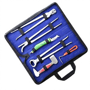 Heavy Duty Farrier Horse Hoof Care Tool Kit Hoof Knife Buffer Nail <b>Puller</b> Hoof Pick Clincher Equestrian Shoeing Equipment - Product Image 1