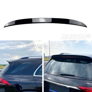 For Mercedes Benz GLE W167 GLE450 350 GLE53 2020-2023 Car Rear Trunk Lid Spoiler Wing <b>Splitter</b> <b>Lip</b> ABS Plastic Gloss Black - Product Image 1