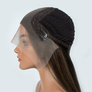 Peluca sin pegamento de cabello humano virgen ruso suave con cutícula alineada, pelucas frontales con reflejos transparentes para mujer, precio al por mayor - Product Image 5