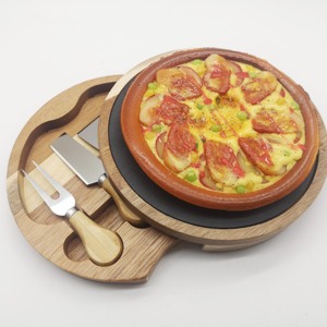 Fábrica al por mayor Acacia pizarra <span class=keywords><strong>Brie</strong></span> tabla de cortar queso y herramientas pizarra de madera tabla de queso con cuchillos conjunto - Product Image 4