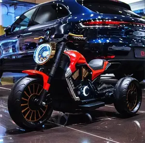 <span class=keywords><strong>2022</strong></span> Hebei conception de luxe à piles enfants jouet vélo enfant 12v <span class=keywords><strong>moto</strong></span> électrique avec 2 roues d'entraînement voiture - Product Image 4